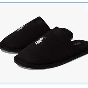 Polo Ralph Lauren Brand New Men's Klarence Quilted Scuff Slipper Choice of Size